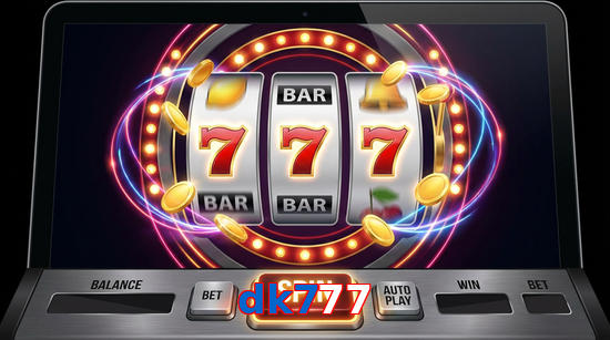 Main screen of Dk777 slots page for PK players